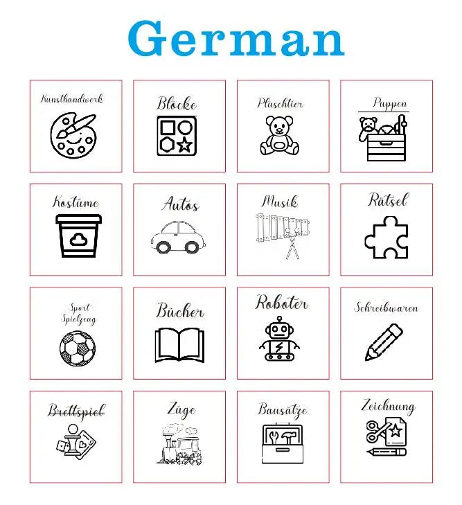 étiquettes bois naturel imprimées minimaliste adhésifs français anglais espagnol allemand