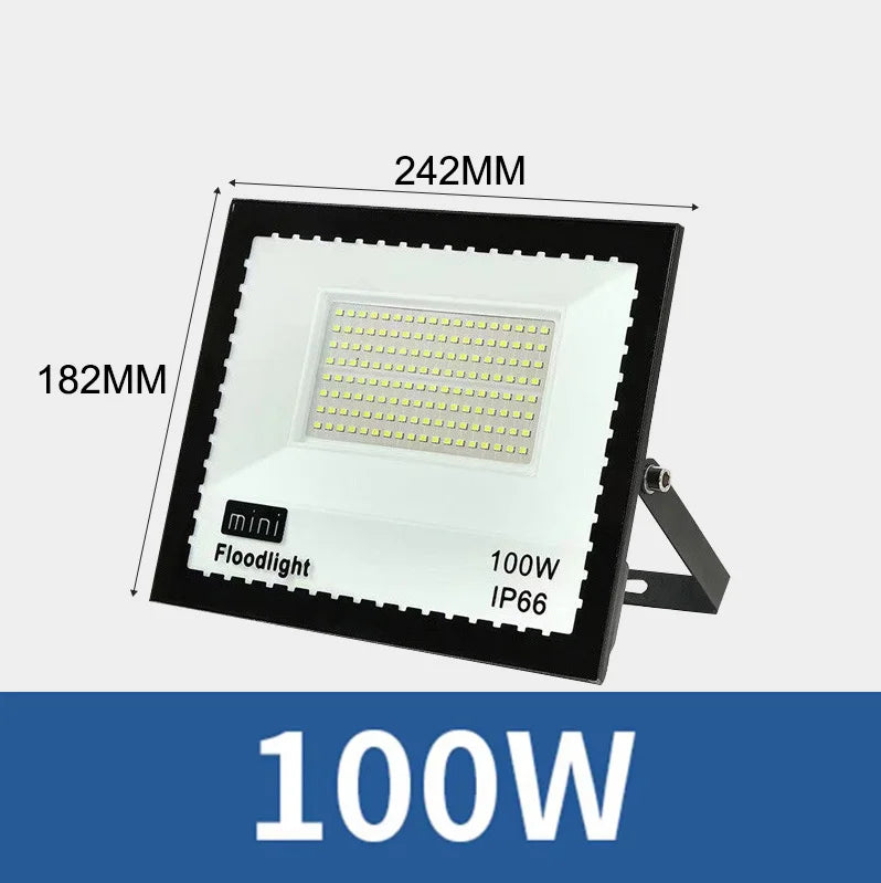 projecteur led extérieur ip66 moderne noir réglable 10w 20w 30w 50w 100w