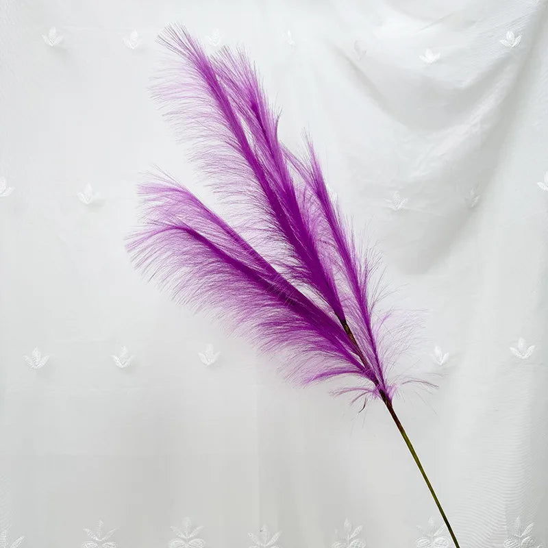plumes décoratives intérieures violet bleu rose jaune orange blanc rouge naturel simple
