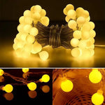 guirlande lumineuse extérieure led usb 5v boules lumineuses colorées autoinstallation decoration jardin camping