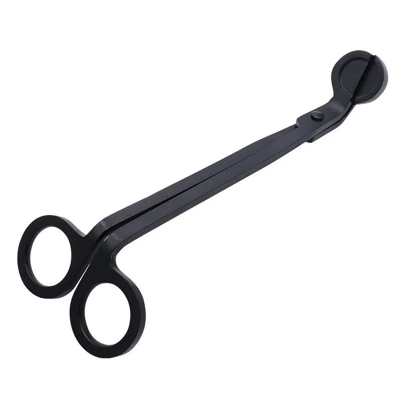 pince épaisseur variable métal noir moderne motifs géométriques boîte rangement outil fabrication bougies gadget
