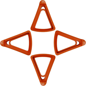 supports pot orange moderne adhésif 2.36in 0.98in 2.76in 12pcs 4pcs 8pcs