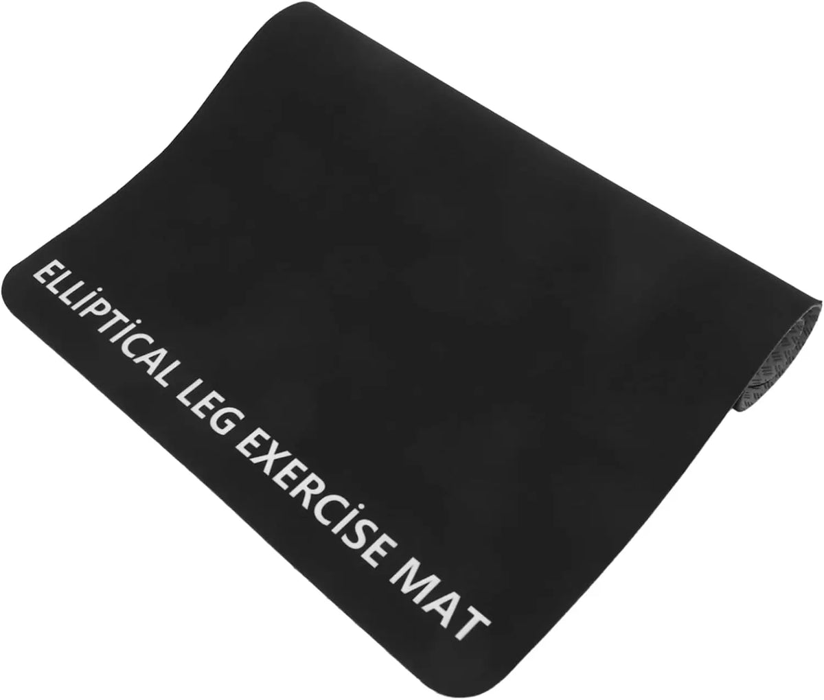 tapis d'exercice antidérapant insonorisant protection sol robuste machine elliptique gym noir pliable utilisation quotidienne