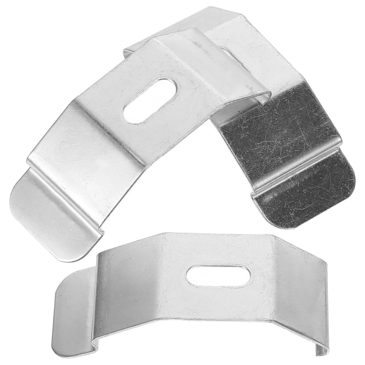 clips stores roulants argenté moderne fixation stores enrouleurs verticaux brackets blindes