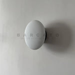 Applique de chevet LED verre aluminium