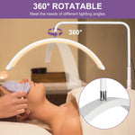 lampe massage blanc moderne réglable télécommande support rotatif porte telephone