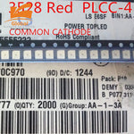diodes led blanc bleu orange rouge plcc 3528 super lumineuses adhésif opaques