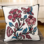 housse coussin coton ethnique boho chic motifs floraux mandala voiture