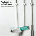 supports balai ventouse crochets muraux blancs modernes rangement murs lisses minimalistes