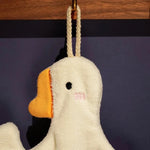 serviette main canard peluche blanche grise jaune rapide machine moderne mignonne