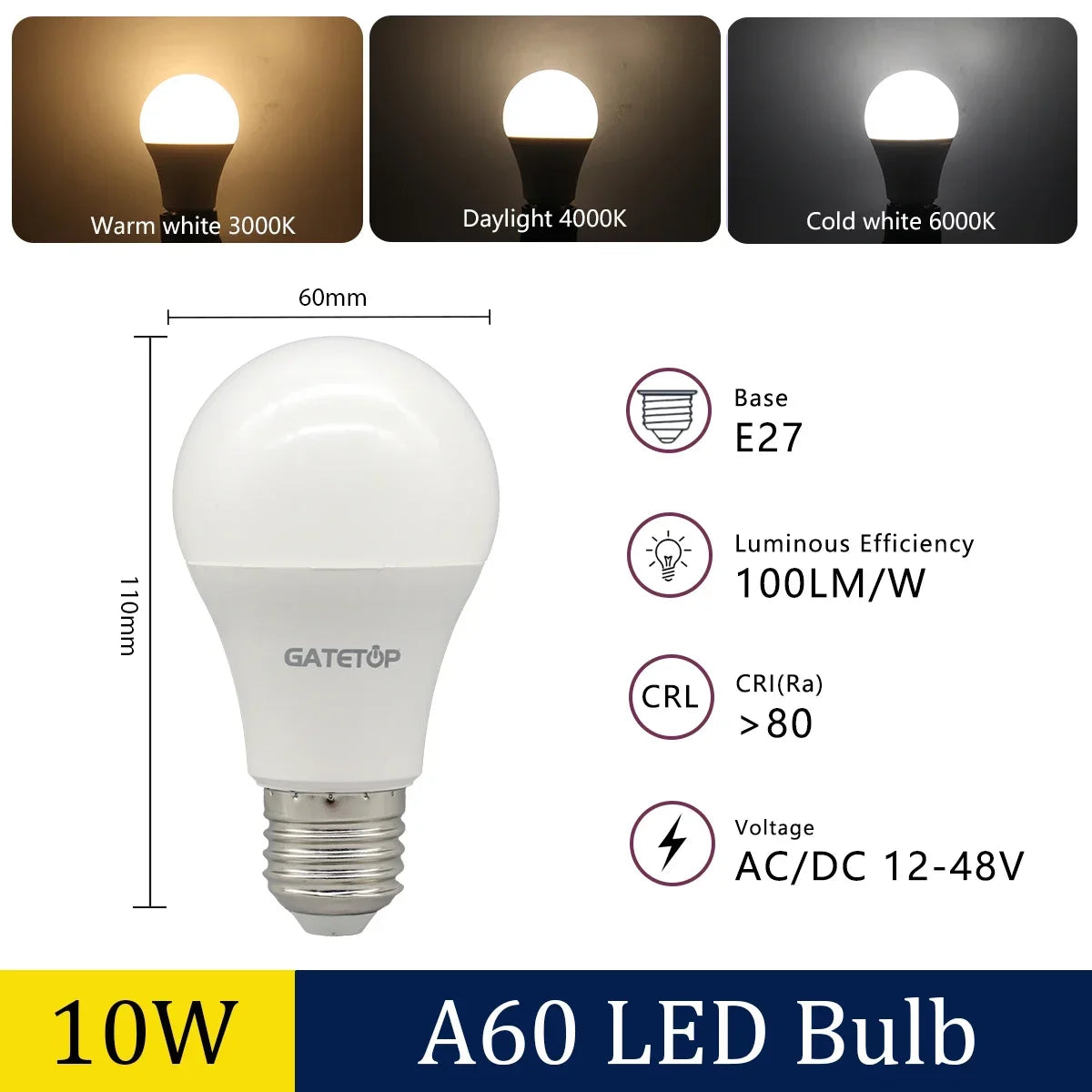 ampoules led 10w 5w 3w e27 b22 blanc opalescent moderne certification rohs ccc cem