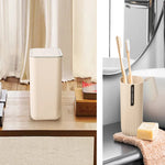 Tasse et porte-savon assortis salle de bain