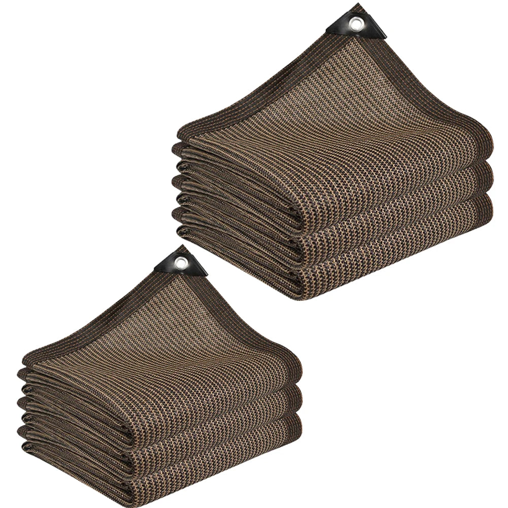 toile protection solaire marron clair maille fine métalliques 2m 3m 3m 4m opaques moderne