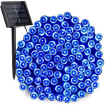 guirlande lumineuse solaire multicolore moderne modes ip67 étanche 300 led 33m