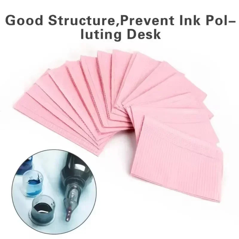 serviettes papier rayées noir blanc rose vert violet simple package 50 feuilles vernis ongles