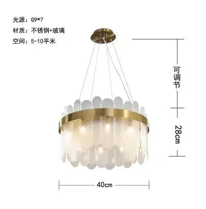 suspension lumineuse moderne or blanc rondes transparentes 90 260V 249 2000lm