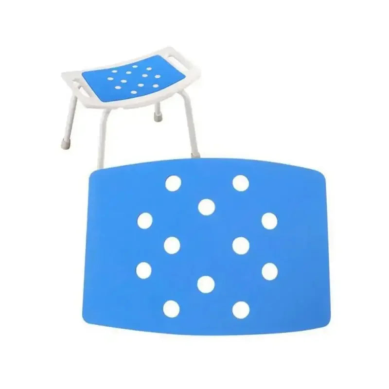 boule bain coussin chaise douche support moderne adhésif bleu blanc perforé doux sécurité salle