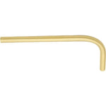 bras lampe murale moderne doré lisse plaque fixation métal