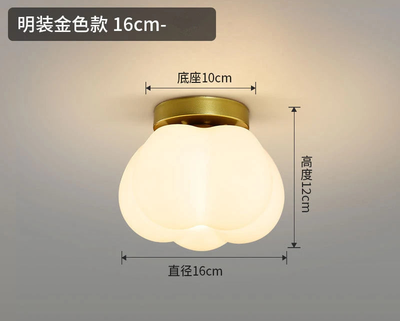 lampe moderne acrylique verre céramique blanc doré rayures horizontales minimaliste
