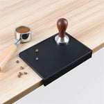 tapis absorbant grains silicone adhésif noir simple moderne cuisine espresso domestique qualité alimentaire