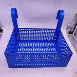 organisateur piscine bleu noir rose compartiments boissons clips fixation moderne rangement