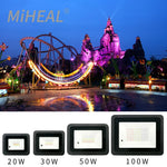 projecteur led rgb moderne télécommande certifications ip68 24v 110v 220v