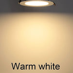 spot led encastrable rond blanc moderne éclairage intérieur intérieur lumière led haute puissance