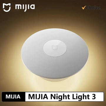veilleuse nuit blanc moderne adhésive interrupteur auto réglable présence humaine champignon lisse