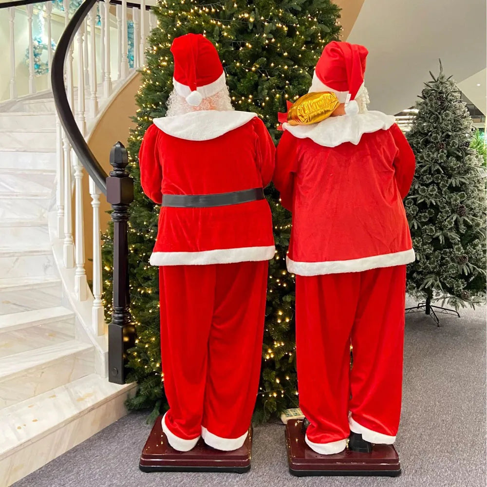 Père Noël de Noël taille réelle 70 pouces