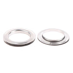 anneaux métalliques argentés industriels 60 paires diamètre intérieur 4cm coton rideau polonais accessoireuminiumallié