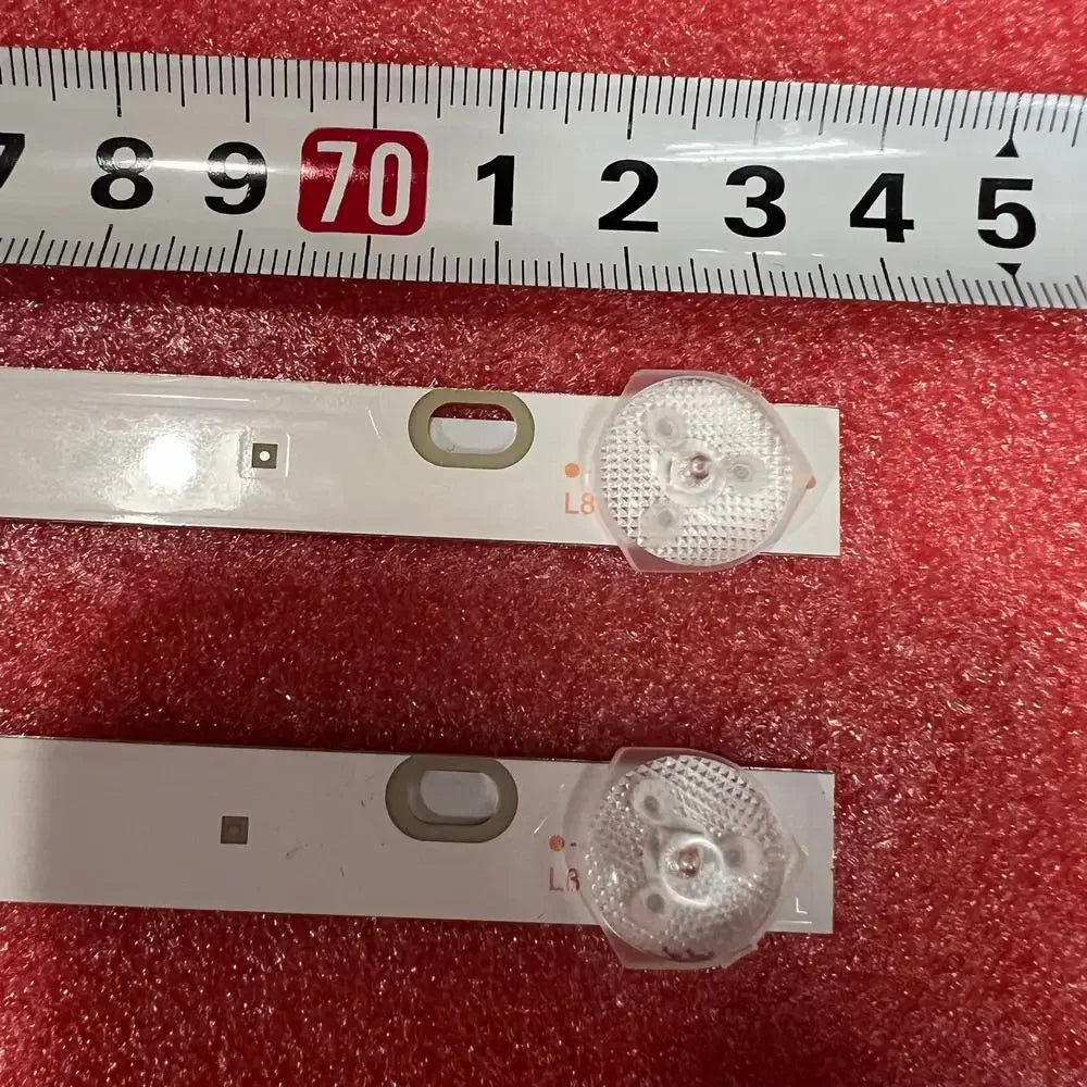 bande rétro éclairage led tv blanc bleu connecteurs écran plat moderne