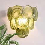 applique murale moderne vert rose bleu translucide led cuisine salle bain étude