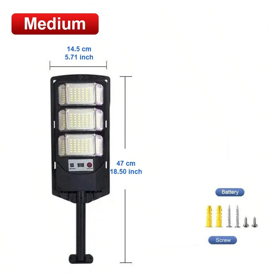 lampadaire solaire led moderne noir blanc ip65 extérieur mur télécommande capteur infrarouge