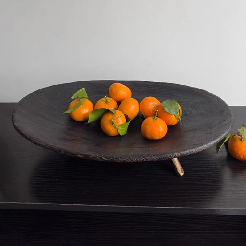 bol bois texture naturelle moderne couleur noir minimaliste rangement decoration intérieur lignes organique