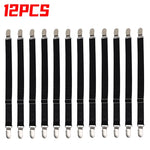 clips draps beiges blancs noirs réglables housses matelas modernes uni opacity