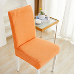 housse chaise moderne tissu extensible protecteur siège salle manger banquet