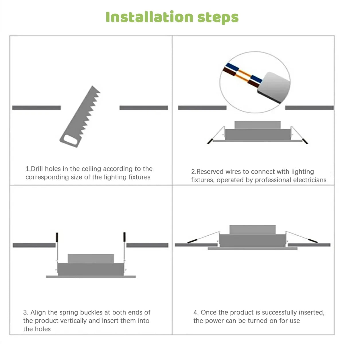 downlights led 10w 14w 17w 20w 24w 6w 3000k 4000k 6000k blanc moderne
