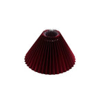 abat jour plissé moderne blanc rose vert pliable opaque salon chambre