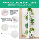 étagère plantes niveaux métal vis fixation moderne minimaliste balcon jardinDecoration
