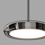 suspension lumineuse moderne plusieurs lampes noir argenté base câbles métalliques abat jour opaques minimaliste