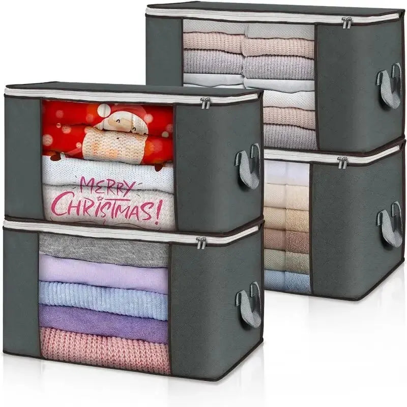 Poignée souple de la housse de rangement pour couette