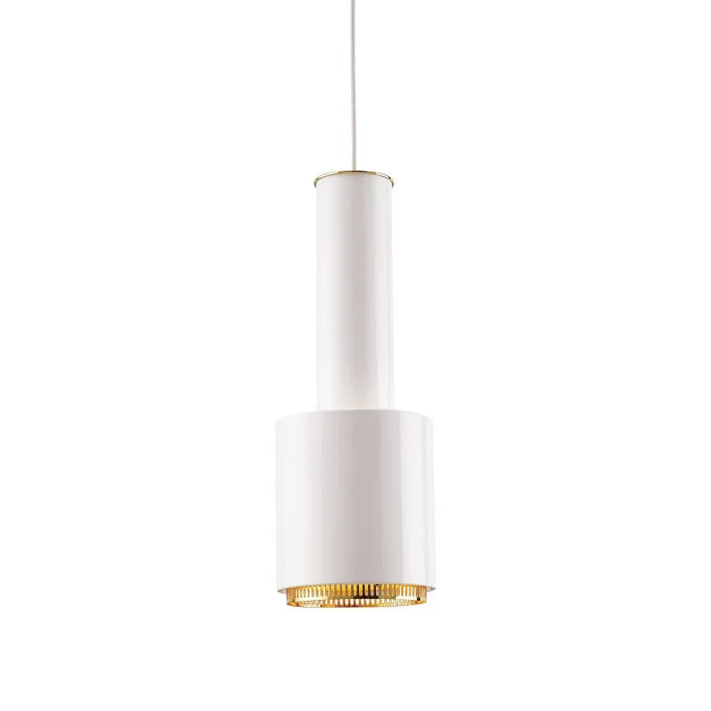 Suspension lumineuse moderne or noir blanc éclairage chambre salon minimaliste