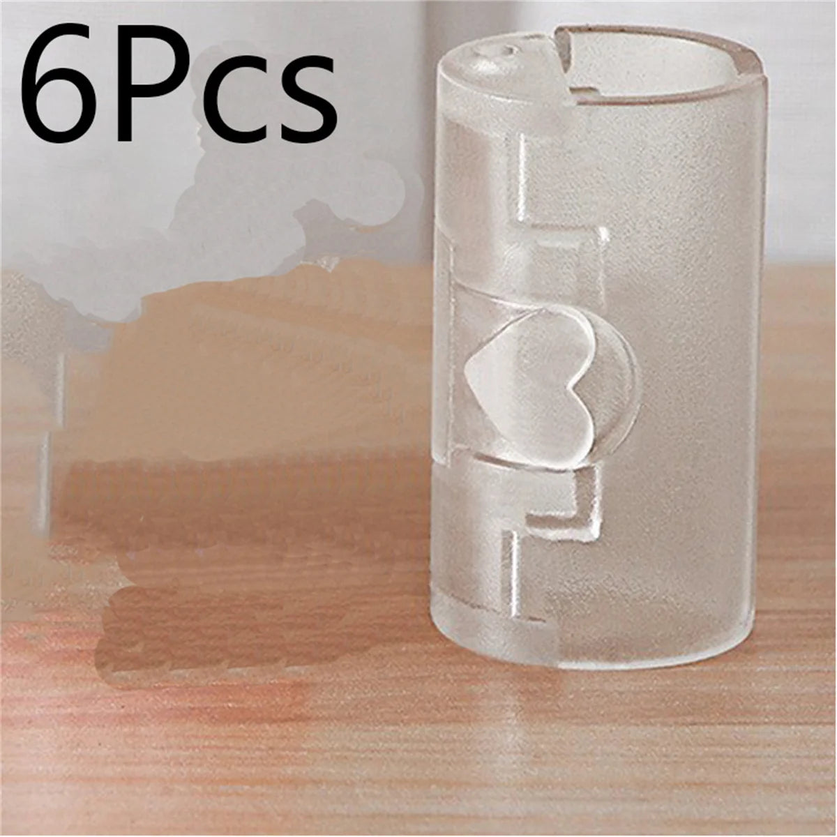 clips rangement adhésifs rose gris coeurs gravés modernes minimalistes 3pcs 6pcs 12pcs 18pcs