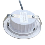 ampoules led spot argenté moderne 68mm 12v 3000k 6000k connecteur électrique fixations visées