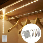 ruban led blanc blanc chaud adhésif piles aa 1m 2m 3m 5m 10m smd