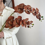 fleurs artificielles orchidées roses violets décoration intérieure noël mariage anniversaire événements