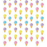 pendentif glace multicolore cône pépites paper enfantin opalescent fil anniversaire décoration festif