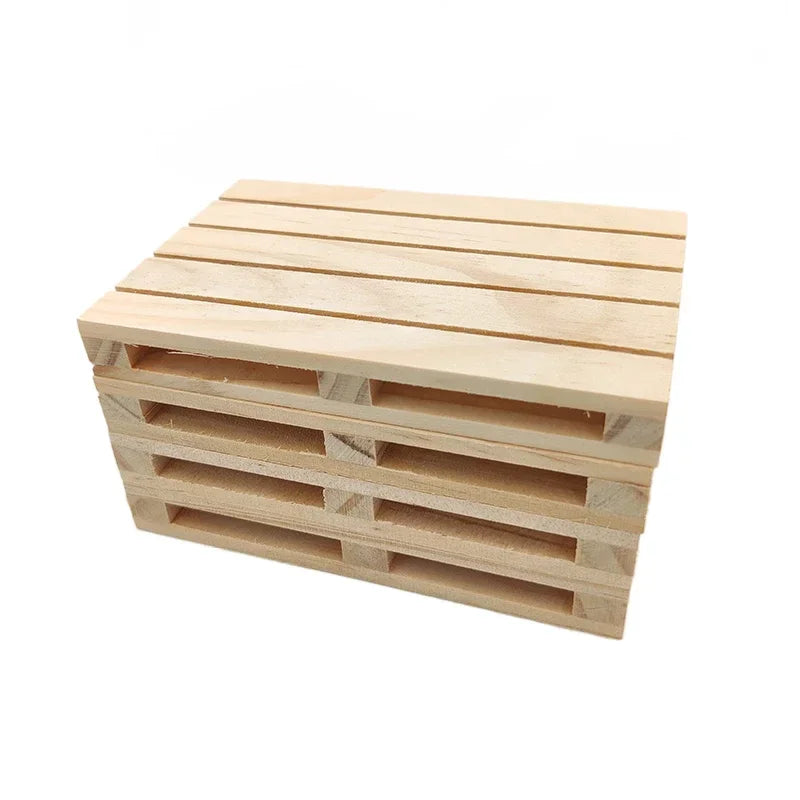 Sous-verres en bois naturel carrés pour décoration intérieure