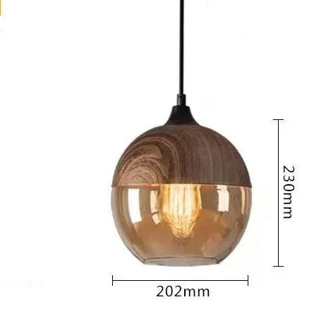 Suspension lumineuse moderne verre translucide câble noir salon chambre