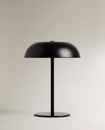 lampe table led rechargeable couleur doré moderne sans fil intensité variable blanc rouge portable